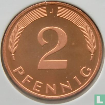 Deutschland 2 Pfennig 1996 (J) - Bild 2