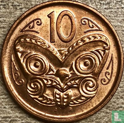 New Zealand 10 cents 2014 - Image 2