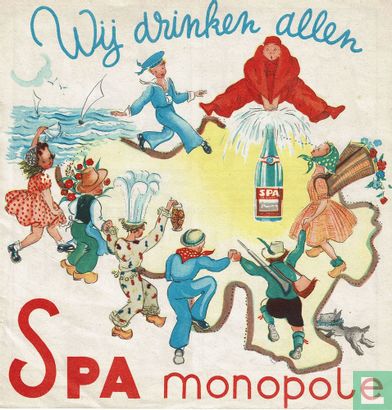 Wij drinken allen Spa monopole - Afbeelding 1