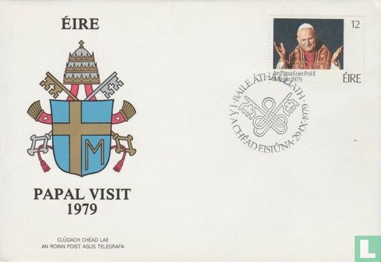 Visite du pape Jean Paul II