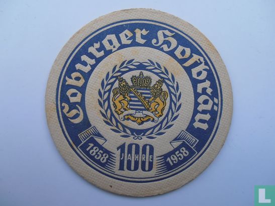 100 Jahre Coburger Hofbräu - Afbeelding 1