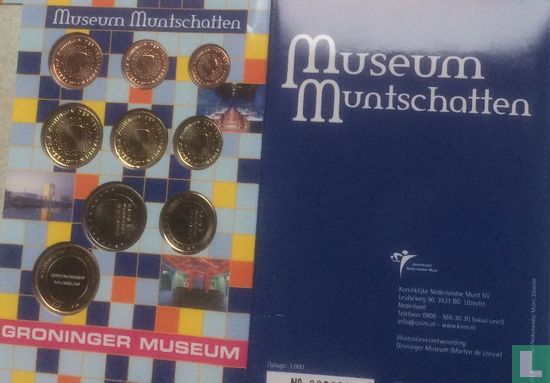 Pays-Bas coffret 2011 (avec médaille bicolore) "Groninger museum" - Image 2