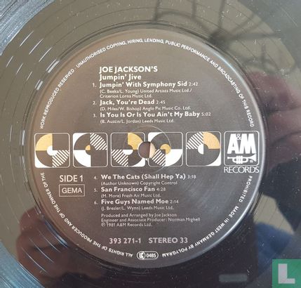 Joe Jackson's Jumpin' Jive - Image 3