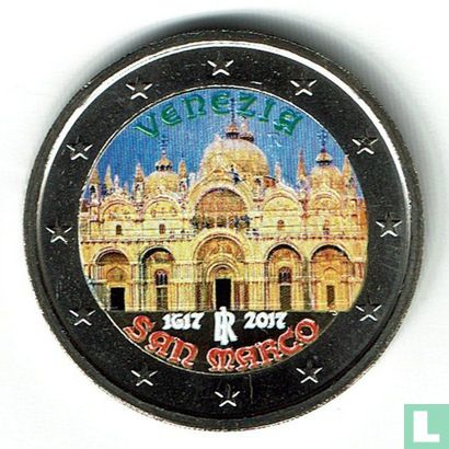 Italië 2 euro 2017 "400th anniversary of the completion of St. Mark's Basilica in Venice" - Afbeelding 1