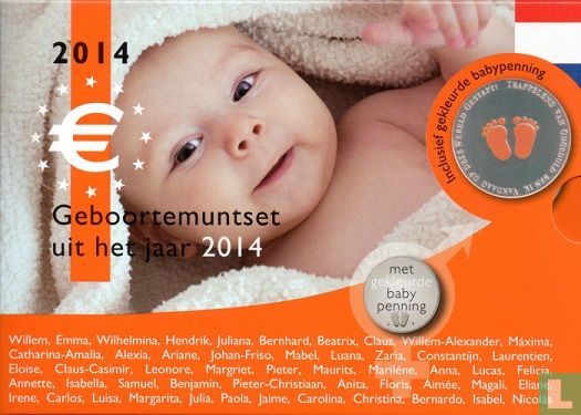 Netherlands mint set 2014 "Babyset" - Image 1