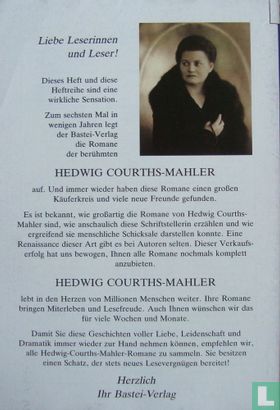 Hedwig Courths-Mahler [6e uitgave] 43 - Bild 2