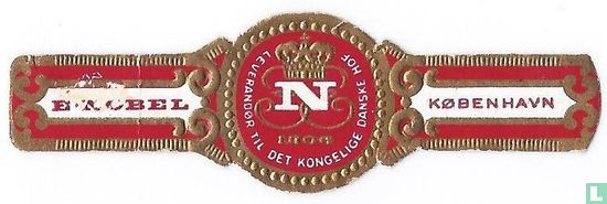 N Leverandør til det kongelige Danske hof - 1806 - E. Nobel - København - Afbeelding 1