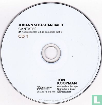 Bach  24 Hoogtepunten uit de Cantates - Bild 3