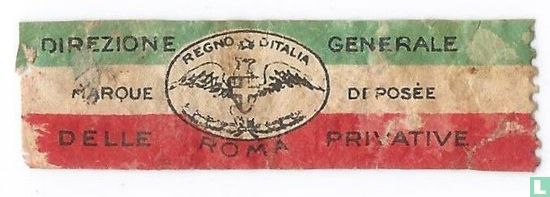 Regno d'Itlaia Roma - Direzione Generale - Marque Depose - Delle Privativa - Bild 1