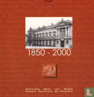 België jaarset 2000 "150 years National Bank of Belgium" - Afbeelding 1