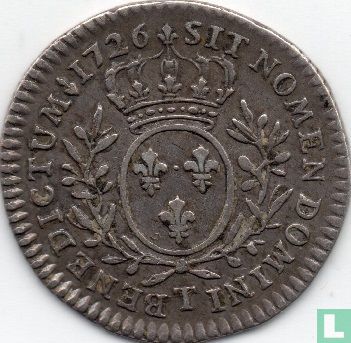 France 1/10 ecu 1726 (T) - Image 1