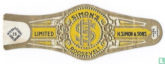 HS Simon's Roosevelt - Limited - H. Simon & Sons [Made in Canada] - Afbeelding 1