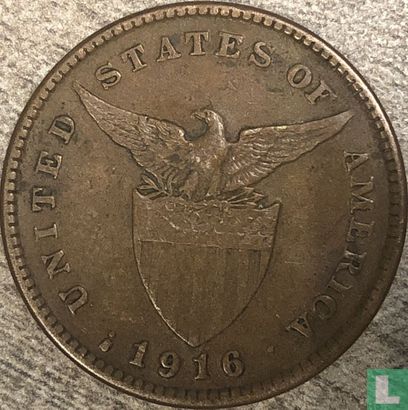 Philippines 1 centavo 1916 - Image 1