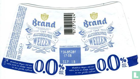 Brand Alcoholvrij Weizen 0.0%