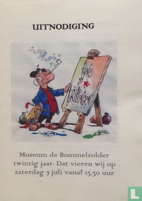 Uitnodiging (Museum De Bommelzolder 20 jaar) - Image 1