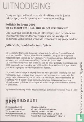 Politiek in Prent 2006 - Afbeelding 2