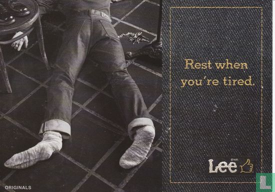 Lee "Rest when you´re tired" - Bild 1