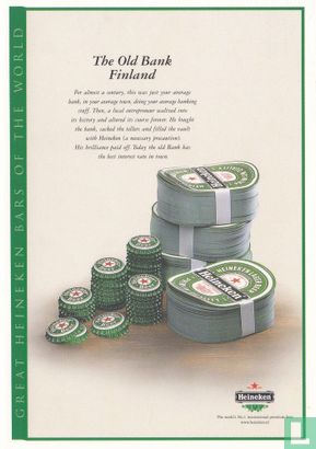 Great Heineken Bars Of The World - The Old Bank Finland - Image 1