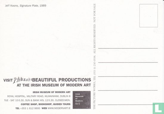 Irish Museum of Modern Art - Jeff Kroons - Afbeelding 2