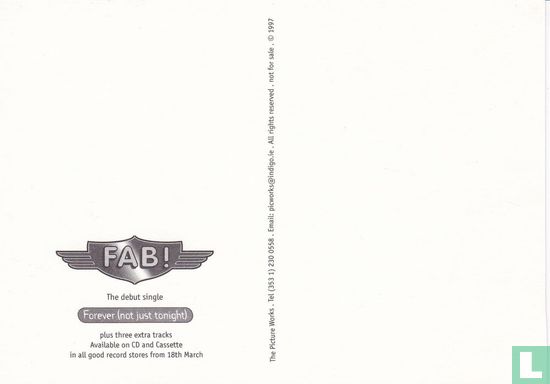 Fab! - Forever (not just tonight) - Afbeelding 2