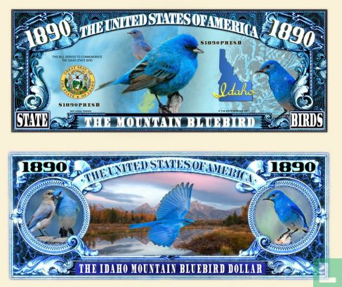 the MOUNTAIN BLUE BIRD - iDAHO - biljet
