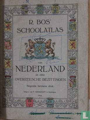 Geïllustreerde Schoolatlas van Nederland en zijne Overzeesche Bezittingen - Image 3