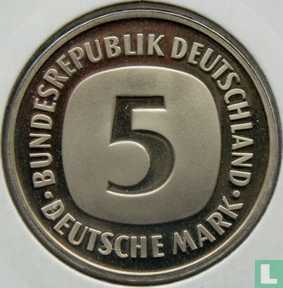 Duitsland 5 mark 1979 (PROOF - D) - Afbeelding 2