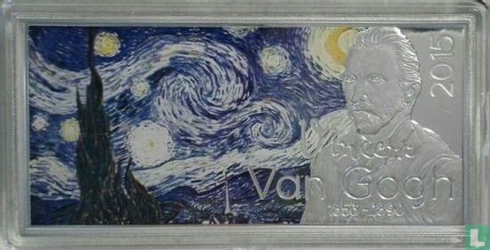 Gabun 1000 Franc 2015 (PP) "The Starry Night" - Bild 1