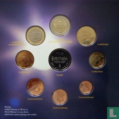 Finland mint set 2007 "Eurovision Song Contest in Helsinki" - Image 2