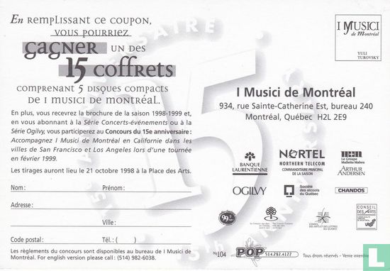 104 - I Musici de Montréal - Afbeelding 2