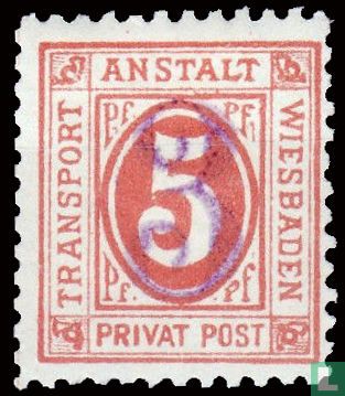 Figure - hand stamp overprint 