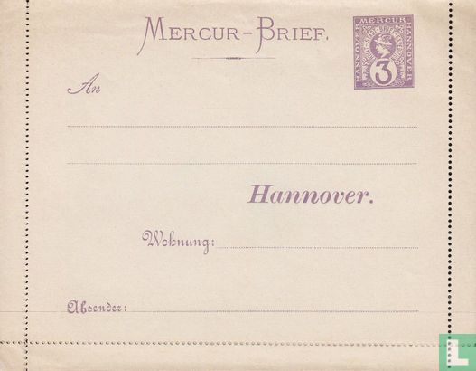 Merkurkopf (mit Hannover)  - Bild 1