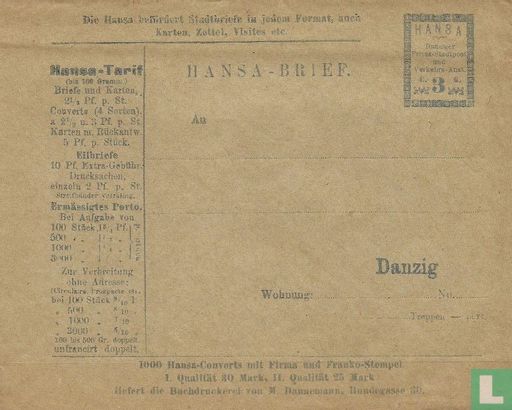 Hansa figure  - Letter - Image 1