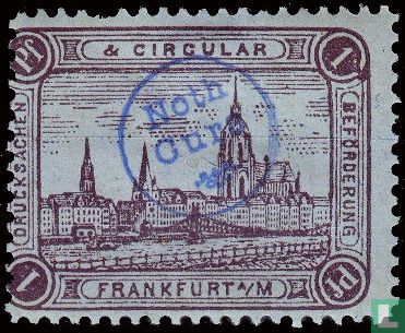 City of Frankfurt (with overprint Noth Curs)