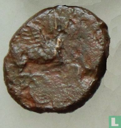 Kephaloidion, Sicilië  AE15  400-300 BCE - Afbeelding 1