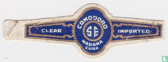 Comodoro S.E Habana Cuba - Clear - Imported  - Afbeelding 1