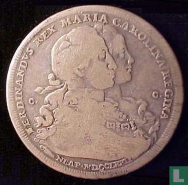 Naples 120 grana 1772 "Birth of Princess Maria Theresia" - Image 1