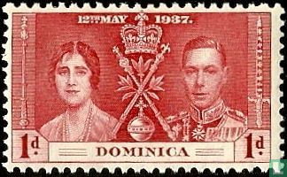 Koning George VI en koningin Elizabeth
