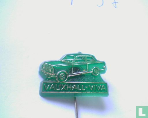 Vauxhall-Viva [gold on transparant green]