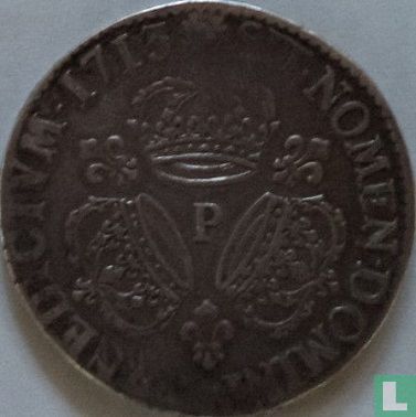Frankrijk 1 écu 1713 (P) - Afbeelding 1