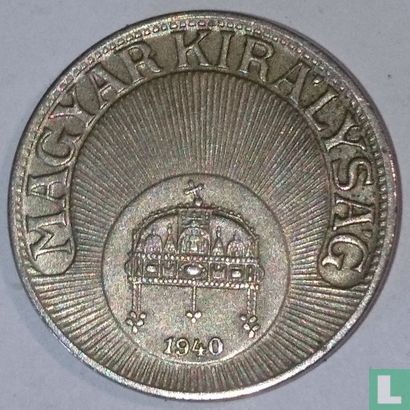 Hongarije 20 fillér 1940 - Afbeelding 1