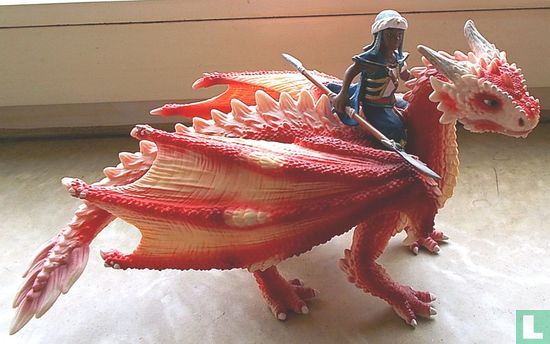 Dragon with rider - Image 1