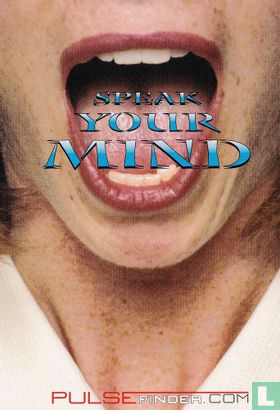 pulsefinder.com "Speak Your Mind" - Afbeelding 1