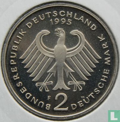 Deutschland 2 Mark 1995 (F - Franz Joseph Strauss) - Bild 1
