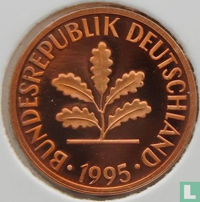 Germany 1 pfennig 1995 (G) - Image 1