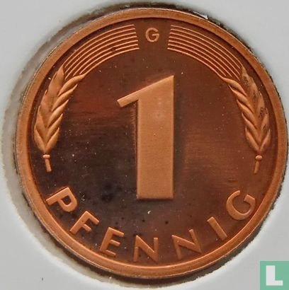 Germany 1 pfennig 1995 (G) - Image 2