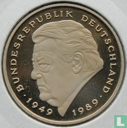 Germany 2 mark 1995 (J - Franz Joseph Strauss) - Image 2