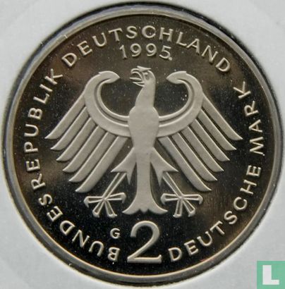Deutschland 2 Mark 1995 (G - Ludwig Erhard) - Bild 1