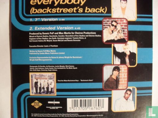 Everybody (Backstreet's back) - Afbeelding 2