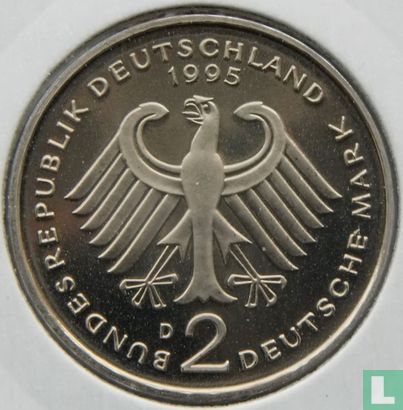 Germany 2 mark 1995 (D - Franz Joseph Strauss) - Image 1